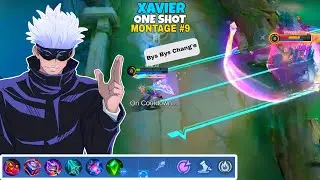 GLOBAL XAVIER BUILD ONE HIT MONTAGE #9! XAVIER BEST BUILD AND EMBLEM 2025 | MOBILE LEGENDS