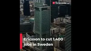 Telecom gear maker Ericsson to lay off 1,400 employees in Sweden