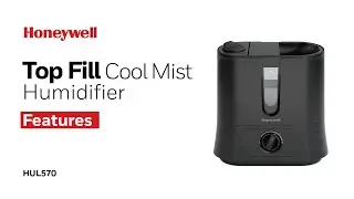 Honeywell Top Fill Cool Mist Humidifier HUL570 - Product Features