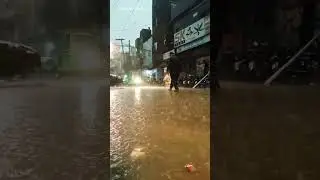 Raining in Lahore 🌧️🌧️☔☔ #shorts #ytshort