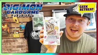 *Brand New* Digimon BT 0-4 Booster Box Opening Geek Retreat Sunderland