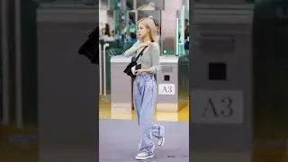 #BLACKPINK #ROSE  #airport fashion |shut down| #shorts