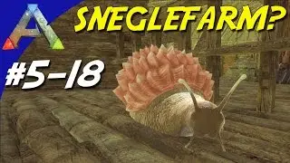 SNEGLEFARM? / ACHATINA TAMING! - ARK Survival Evolved Dansk S&aelig;son 5 - Ep 18