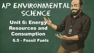 AP Environmental Science Unit 6 &ndash; Тема 6.5 Ископаемое топливо