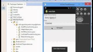 CRUD Android PHP MySQL Database