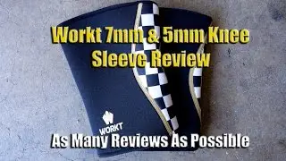 Workt 7mm & 5mm Ecoprene Knee Sleeves - Best Knee Sleeves