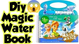 Diy Magic 🪄Water Book 📖/How to make magic water book at home 😱#trending #viral #diy