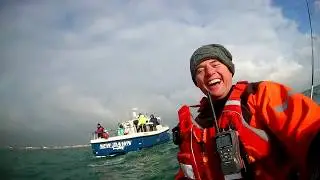 CHARTER BOAT ON ME SHOULDER!