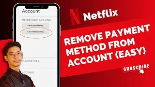 Как удалить способ оплаты на Netflix!