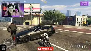 MALU ESCAPOU FEDENDO KKKKKK - GTA RP CIDADE ALTA