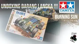 Unboxing [ミニ四駆] Tamiya Classic Rare Burning Sun [type 1 Chassis] & Tamiya Touch Dash Motor