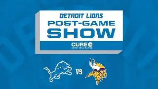 Lions vs. Vikings Week 9 | Detroit Lions Live CURE Auto Insurance Postgame Show