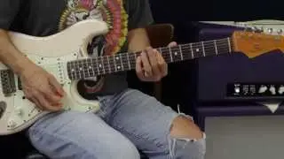 How To Play - Jimi Hendrix - Long Hot Summer Nights - Guitar Lesson - Rhythm Track