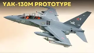 Prototype of the Russian Yak-130M &ldquo;light attack aircraft&rdquo;