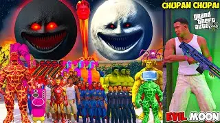 The Moon Wakes up on New Year 2026 & Attack Ironman in GTA 5!