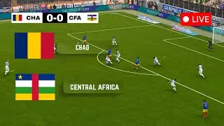 🔴LIVE: Chad vs Central African Republic | CAF World Cup Qualifier Sim | PES 21