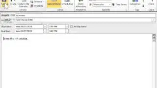 Outlook 2010 Save an Appointment in iCalendar Format