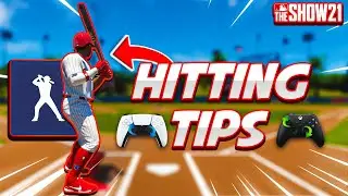 HIDDEN HITTING TIPS IN MLB THE SHOW 21! *NEW*