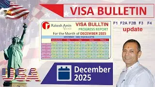 Visa Bulletin December 2025, F1,F2A,F2B,F3,F4 Monthly Family based Green Card Updates
