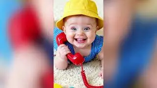 Cute Baby Says &ldquo;Hello Papa&rdquo; 😍 | Funny Baby Moments | Baby Talking Video