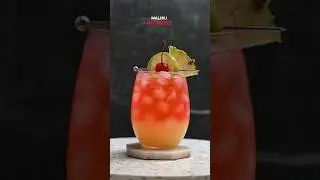 Malibu Bay Breeze 🥥🌴#malibu #bar #cocktails #cocktail time