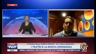 intervista TG21 a Marco Panico direttore del Teatro Summarte