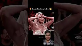 Roman protects Friend 🫂 #wwe #wwefan #wrestling #shorts #romanreingns #viral #trending #raw #roman