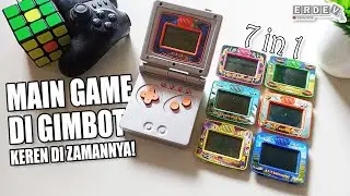KONSOL GAMING PADA ZAMANNYA! - Unboxing & Review Gimbot Jadul Game 7 in 1 AX-3018