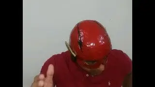 COMO HACER EL CASCO DE FLASH (HELMET OF FLASH)