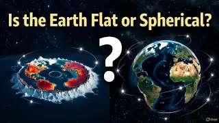 Is the Earth flat or spherical? #earth  #flatearth  #facts  #education #space 
