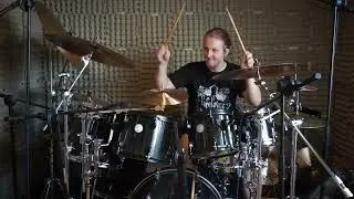 The Living Tombstone - Die in a Fire Drum Cover