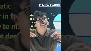 Centralisation or decentralisation | Organizing | Class 12 BST #shorts #cbseboard2023 #cbse