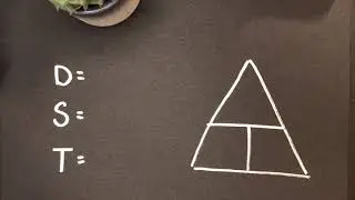 The &ldquo;Magic Triangle&rdquo; for Speed, Distance, Time