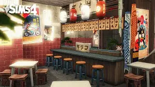 Japanese Restaurant Renovation  | The Sims 4