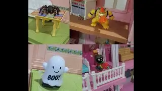 Dad Finds Monsters in the House!! An alien, giant spiders, a ghost and even Bowser!