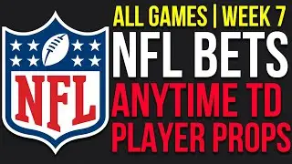 BEST Anytime Touchdown Picks NFL Week 7 | NFL Week 7 PrizePicks
