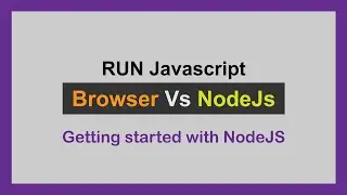 Getting started with nodejs