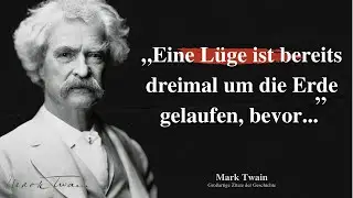 Kluge Zitate von Mark Twain, die uns eine Menge über uns selbst verraten und zum Nachdenken anregen