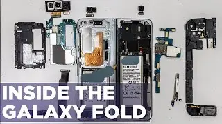 Galaxy Fold Teardown - How Does The Folding Screen Work?