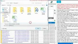 How to extract emails using Boxxer Email Extractor?