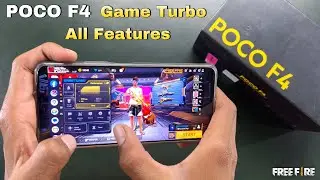Poco F4 Game turbo and all features setting and sensitivity+DPI tips and tricks