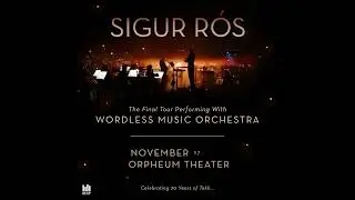 Sigur Ros live / Wordless Orchestra on 11/17/25 in San Francisco, CA (Audio Only)
