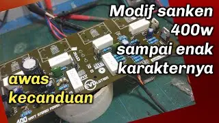 Modif driver sanken untuk speaker control