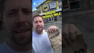 I ate the Buffalo Wild Wings blazing challenge then ran a mile in the parking lot before drinking