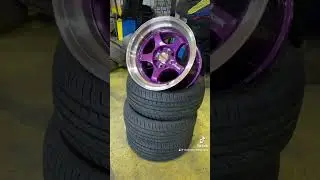 Llanta 15x9 4x100/114 WORK + 185/45R15 🫶👌 #llantas #neum&aacute;ticos
