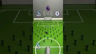 Crystal Palace vs Chelsea | Marble Prediction #soccer #soccershorts #CrystalPalace #Chelsea