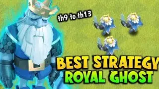 Best Strategy Of Royal Ghost & Giant Skeleton At Th9,Th10,Th11,Th12,Th13 || Clash Of Clans