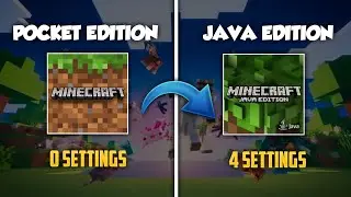 Best 4 minecraft pocket edition settings to make it JAVA I mcpe settings I mcpe java settings