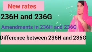 236H and 236G new rates|| advance tax or withholding tax|| difference between 236H and 236G