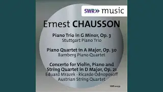 Piano Trio in G Minor, Op. 3: I. Pas trop lent